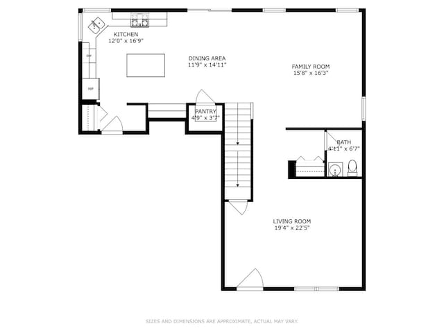 208 Cooper St, Plano, IL 60545 - home floor plan