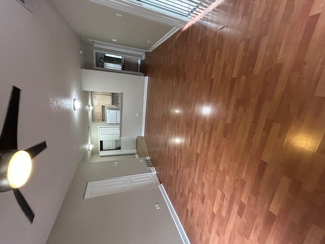 2044 N Rand Rd Unit 107, Palatine, IL 60074 - hall with wood walls