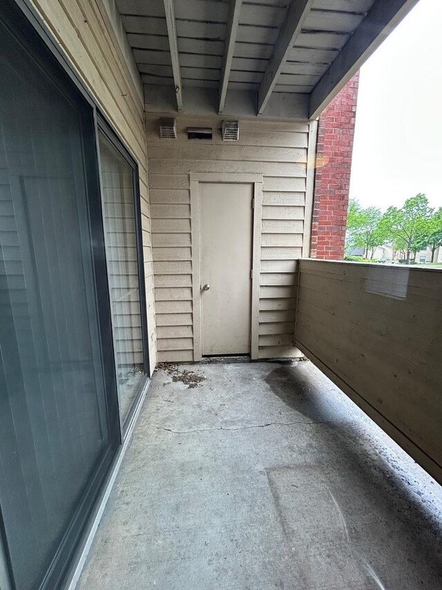 2044 N Rand Rd Unit 107, Palatine, IL 60074 - view of patio with a balcony
