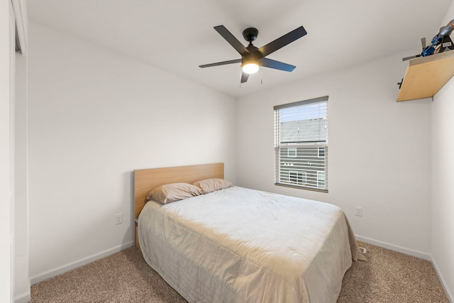 846 Briar Glen Ct, Hampshire, IL 60140 - carpeted bedroom with baseboards and ceiling fan