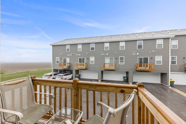 846 Briar Glen Ct, Hampshire, IL 60140 - deck featuring an attached garage and asphalt driveway