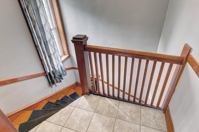 1837 S 50th Ct, Cicero, IL 60804 - stairs with tile patterned flooring