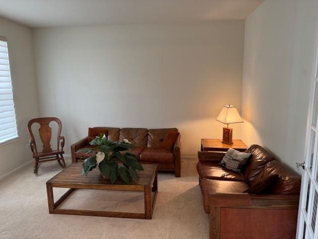 3881 Melody St, Mundelein, IL 60060 - living room featuring light colored carpet and baseboards