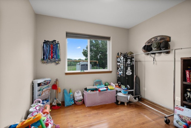1508 Parkside Dr, Plainfield, IL 60586 - rec room featuring wood finished floors
