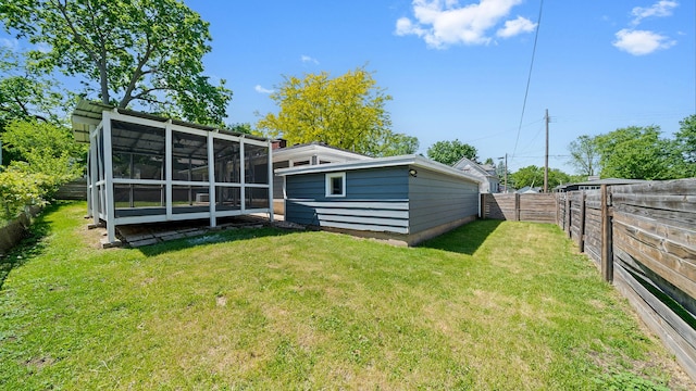 522 Division St, Pecatonica, IL 61063 - back of house with a sunroom