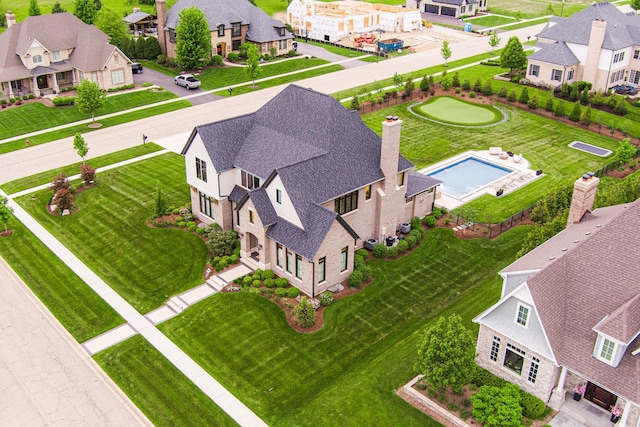 5N257 Switchgrass Ln, Saint Charles, IL 60175 - aerial perspective of suburban area