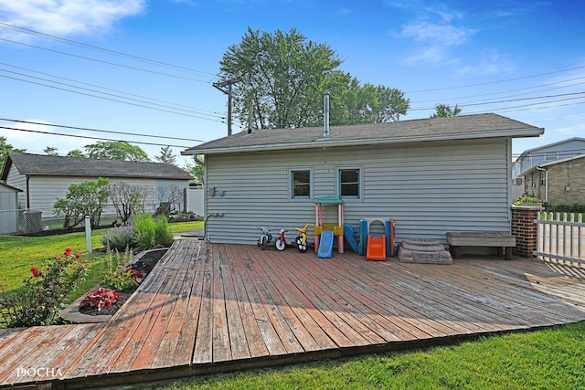 9446 Magnolia Ave, Mokena, IL 60448 - view of deck