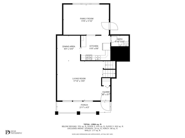 9446 Magnolia Ave, Mokena, IL 60448 - view of floor plan / room layout