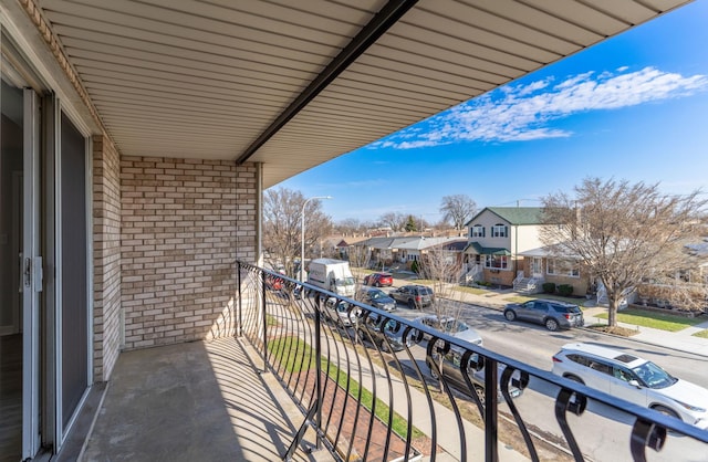 6154 W 63rd St Unit 3W, Chicago, IL 60638 - balcony featuring a residential view
