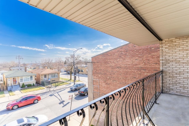 6154 W 63rd St Unit 3W, Chicago, IL 60638 - balcony with a residential view