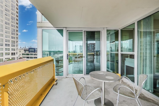 1580 Sherman Ave Unit 1006, Evanston, IL 60201 - balcony with a view of city