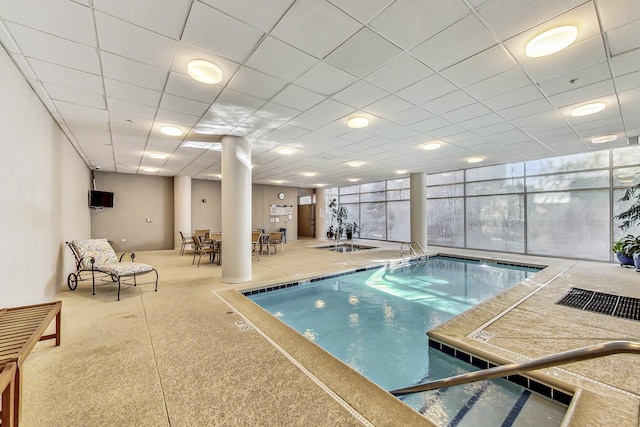 1580 Sherman Ave Unit 1006, Evanston, IL 60201 - view of indoor community pool