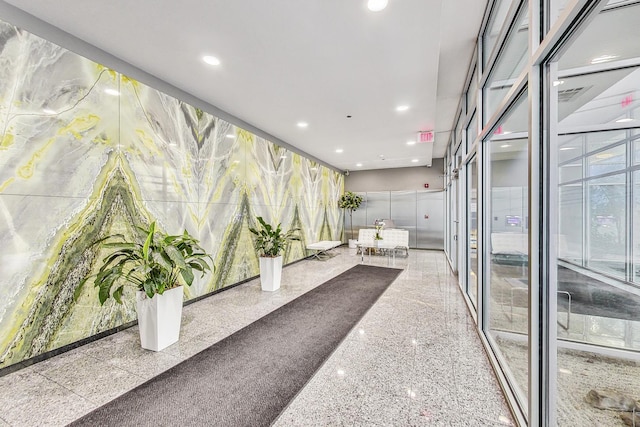 1580 Sherman Ave Unit 1006, Evanston, IL 60201 - lobby featuring recessed lighting