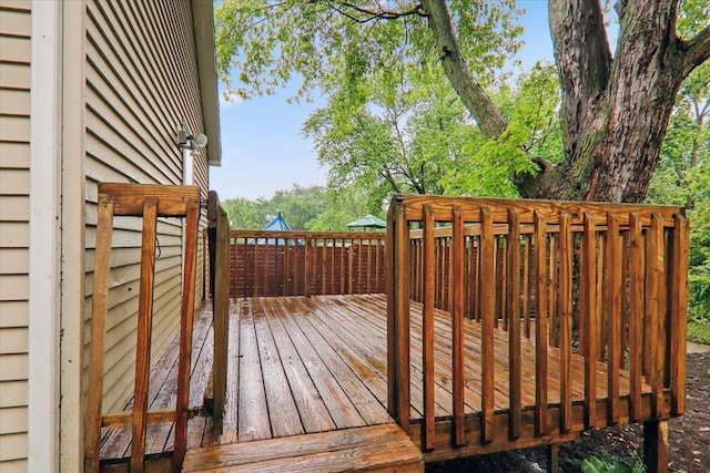 1212 Colton Ave, Bloomington, IL 61701 - view of deck