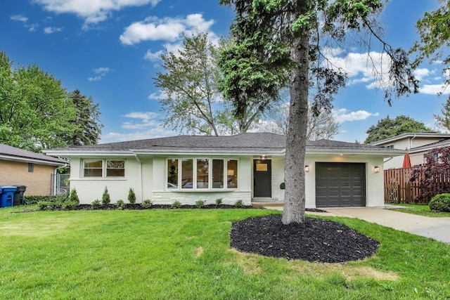 502 S William St, Mount Prospect, IL 60056 - ranch-style home featuring driveway, an attached garage, and brick siding