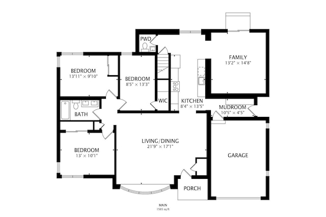 502 S William St, Mount Prospect, IL 60056 - floor plan / room layout