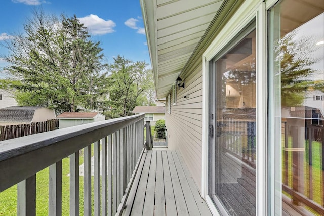 654 N Robinson Dr, Palatine, IL 60074 - view of wooden deck
