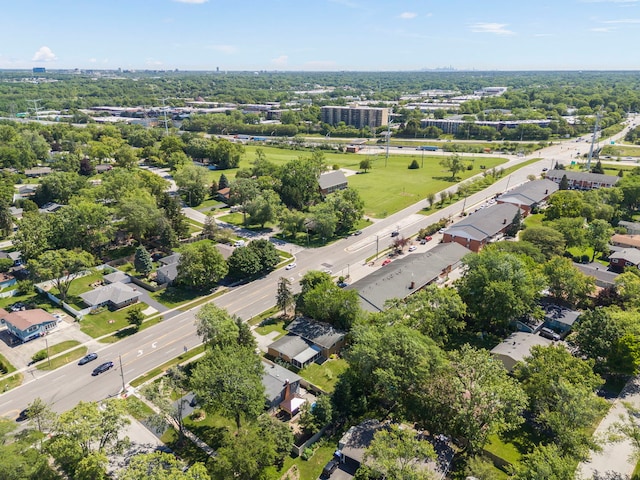 573 Maple Ave, Lisle, IL 60532 - bird's eye view of a tree filled landscape