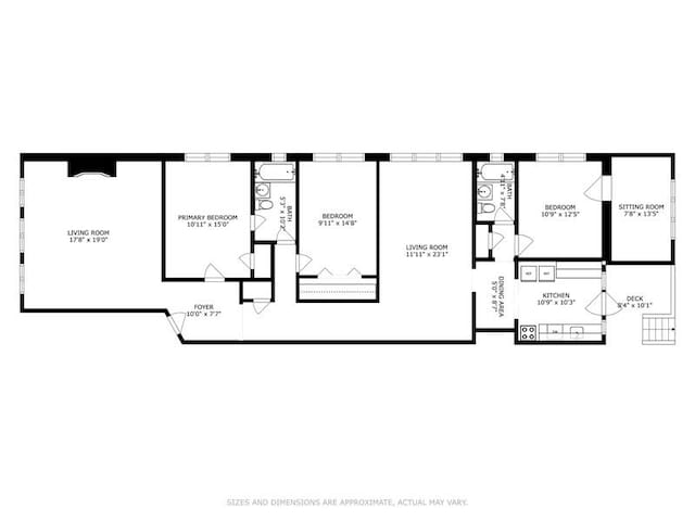 7360 N Damen Ave Unit 1S, Chicago, IL 60645 - room layout