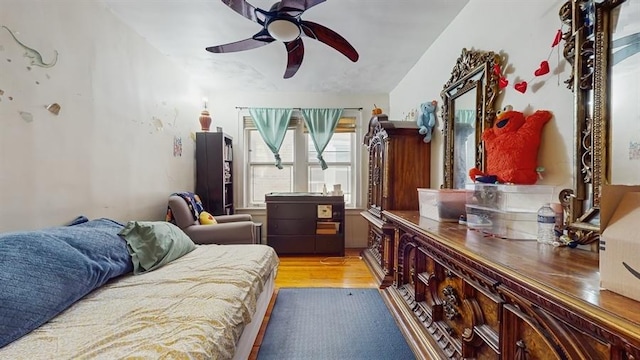 7360 N Damen Ave Unit 1S, Chicago, IL 60645 - bedroom with light wood-style flooring