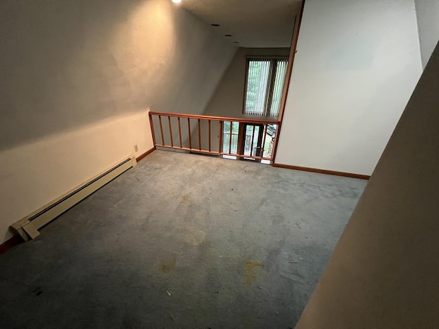 307 Northern Oaks Dr, Groveland, IL 61535 - unfurnished room with carpet floors, baseboard heating, and baseboards