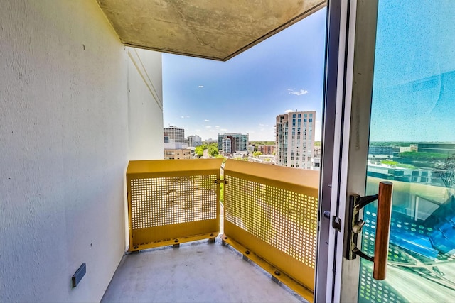 1720 Maple Ave Unit 1270, Evanston, IL 60201 - balcony featuring a view of city