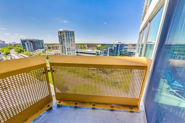 1720 Maple Ave Unit 1270, Evanston, IL 60201 - balcony featuring a view of city