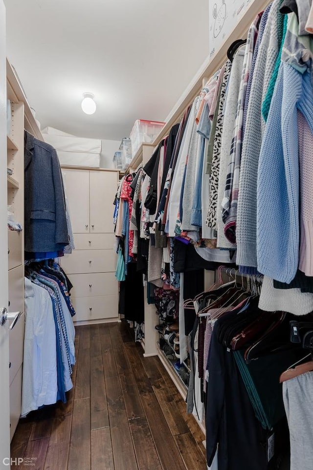 330 W Grand Ave Unit 2002, Chicago, IL 60654 - spacious closet featuring hardwood / wood-style floors