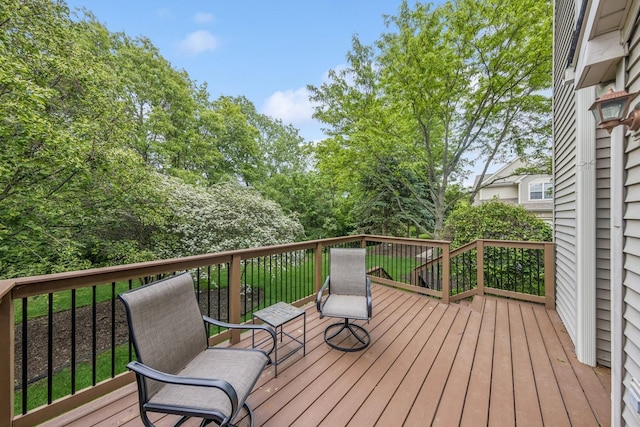 6173 Dixon Dr, Lisle, IL 60532 - view of deck
