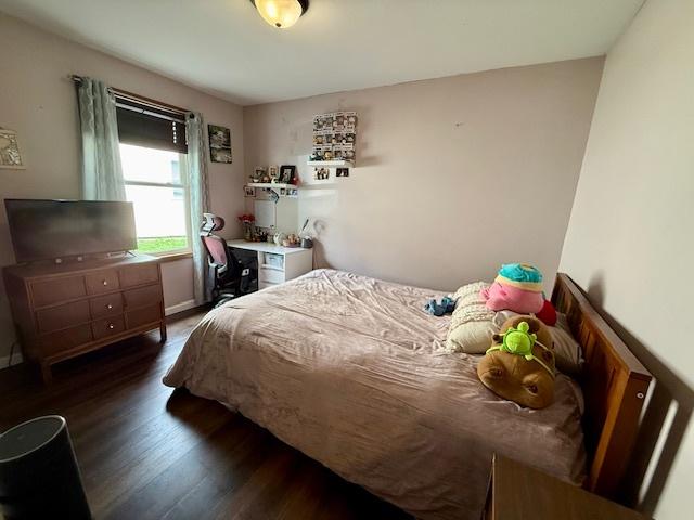 431 Edward St, Sycamore, IL 60178 - bedroom with wood finished floors and baseboards
