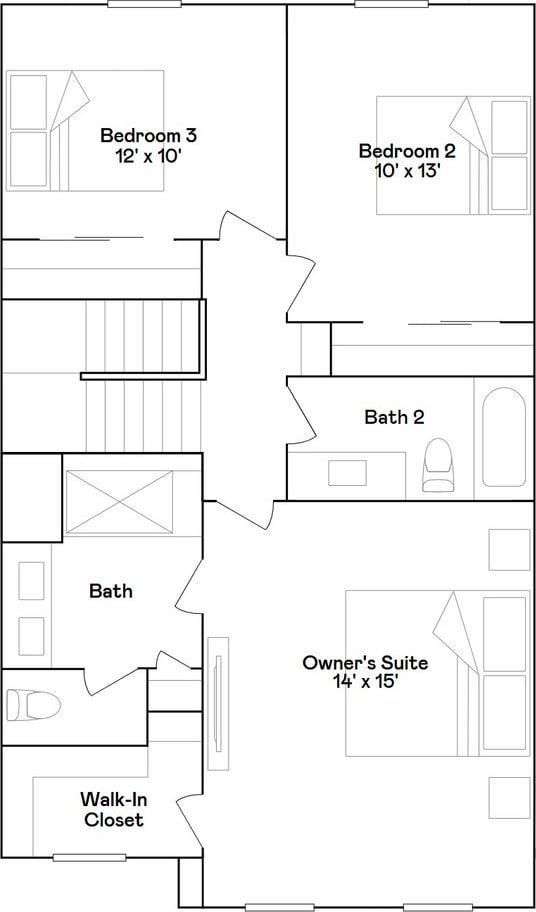 2262 Stonegate Rd, Algonquin, IL 60102 - property floor plan