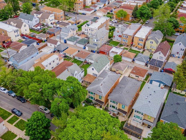 2531 N Lotus Ave, Chicago, IL 60639 - aerial perspective of suburban area