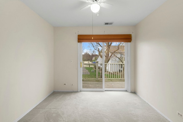 1406 Aldgate Ct Unit D2, Wheeling, IL 60090 - carpeted spare room with a ceiling fan and baseboards