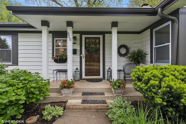 805 S Main St, Wheaton, IL 60189 - entrance to property with a porch
