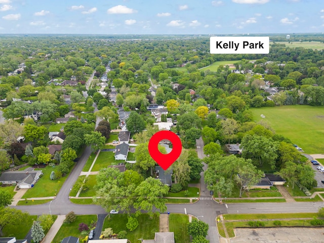 805 S Main St, Wheaton, IL 60189 - bird's eye view