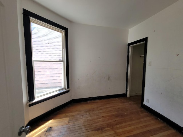 5732 S Sangamon St, Chicago, IL 60621 - unfurnished room featuring wood-type flooring and baseboards