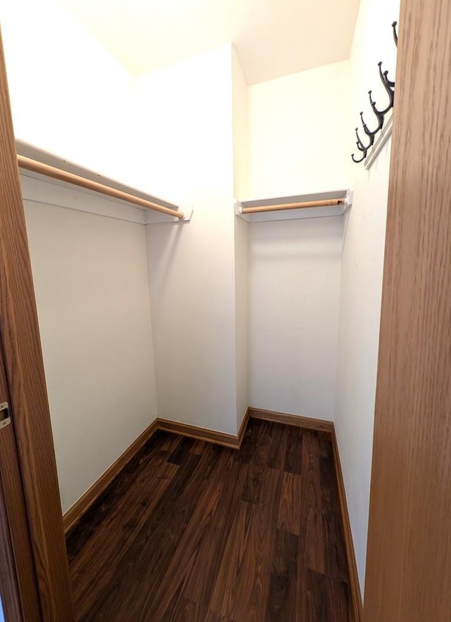 3383 S Archer Ave, Chicago, IL 60608 - spacious closet featuring dark wood finished floors