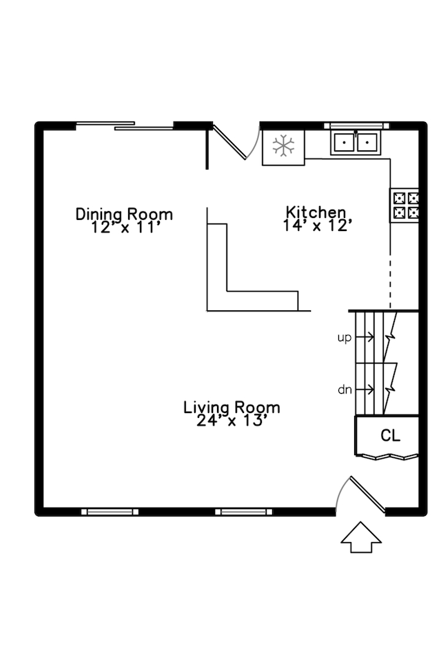 1101 Juniper Ter, Glenview, IL 60025 - floor plan / room layout