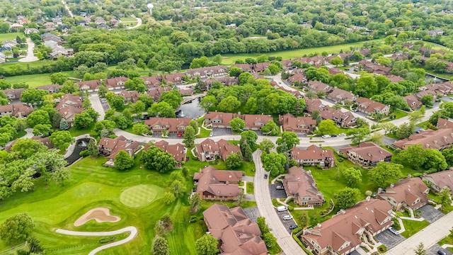 13253 S Oak Ridge Trl Unit 2B, Palos Heights, IL 60463 - aerial perspective of suburban area
