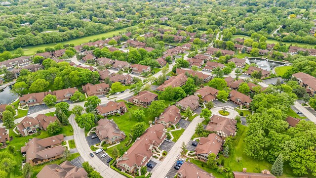 13253 S Oak Ridge Trl Unit 2B, Palos Heights, IL 60463 - aerial view of residential area