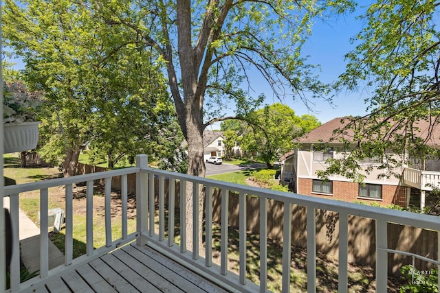1206 Spur Ct Unit 1206, Wheeling, IL 60090 - deck with a residential view
