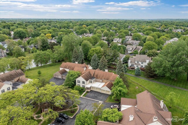 312 Dunham Place Commons Unit 312, Saint Charles, IL 60174 - aerial view of residential area