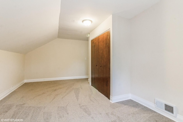 738 N View St, Aurora, IL 60506 - bonus room with carpet, vaulted ceiling, and baseboards