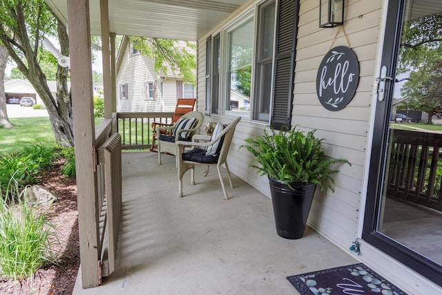 358 Princeton Ave, Bourbonnais, IL 60914 - view of covered porch