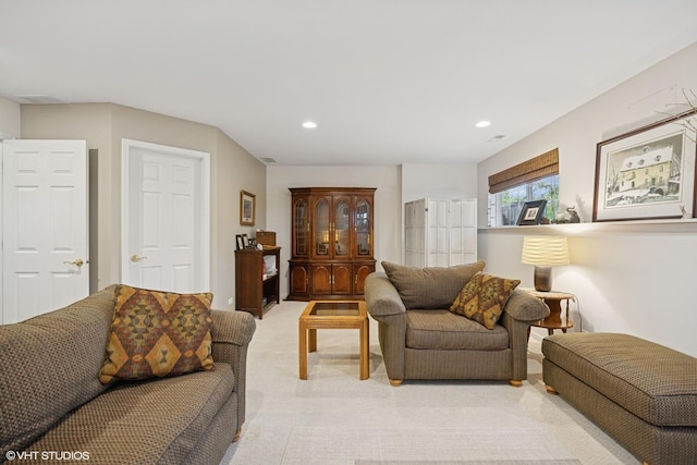 31786 N Pineview Blvd, Lakemoor, IL 60051 - living area with light carpet and recessed lighting
