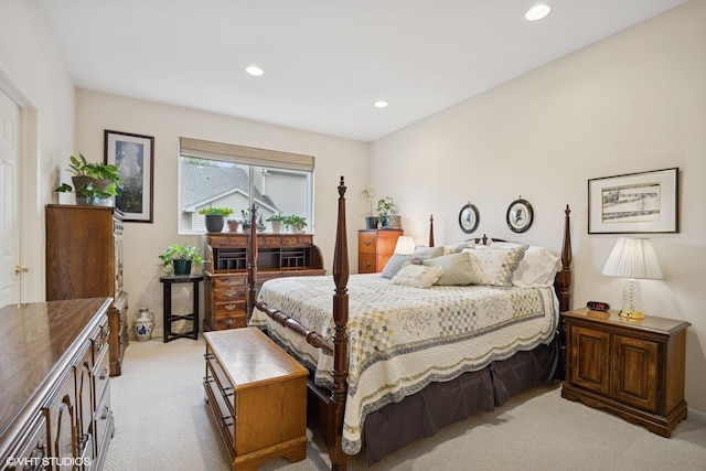 31786 N Pineview Blvd, Lakemoor, IL 60051 - bedroom featuring light carpet and recessed lighting