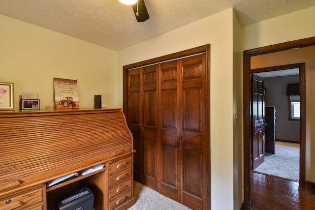 300 N Elm St, Odell, IL 60460 - office space with dark wood finished floors