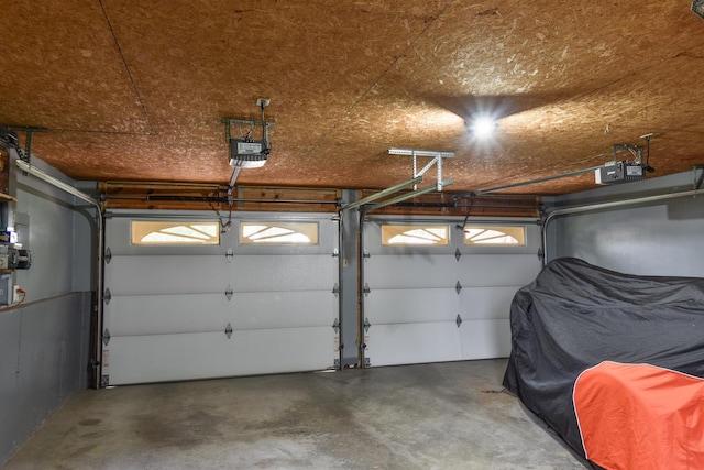 300 N Elm St, Odell, IL 60460 - garage with a garage door opener