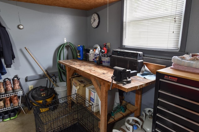 300 N Elm St, Odell, IL 60460 - misc room featuring finished concrete floors