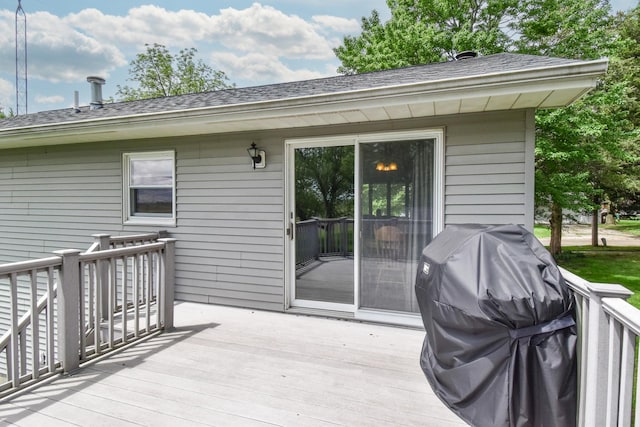300 N Elm St, Odell, IL 60460 - view of wooden terrace
